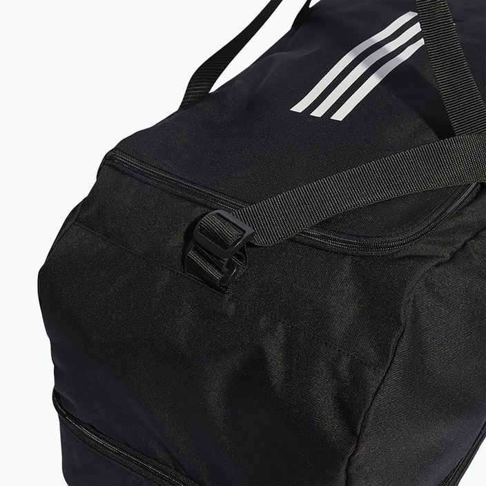 adidas Tiro League Duffel Duffel Training Bag 51.5 l negru/alb 5