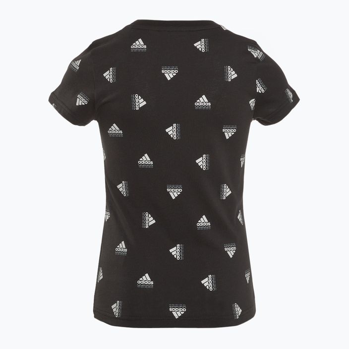 Tricou pentru copii adidas Brand Love black/white 2