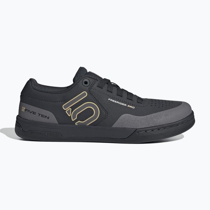 Încălțăminte de ciclism platformă pentru bărbați adidas FIVE TEN Freerider Pro carbon/charcoal/oat 2