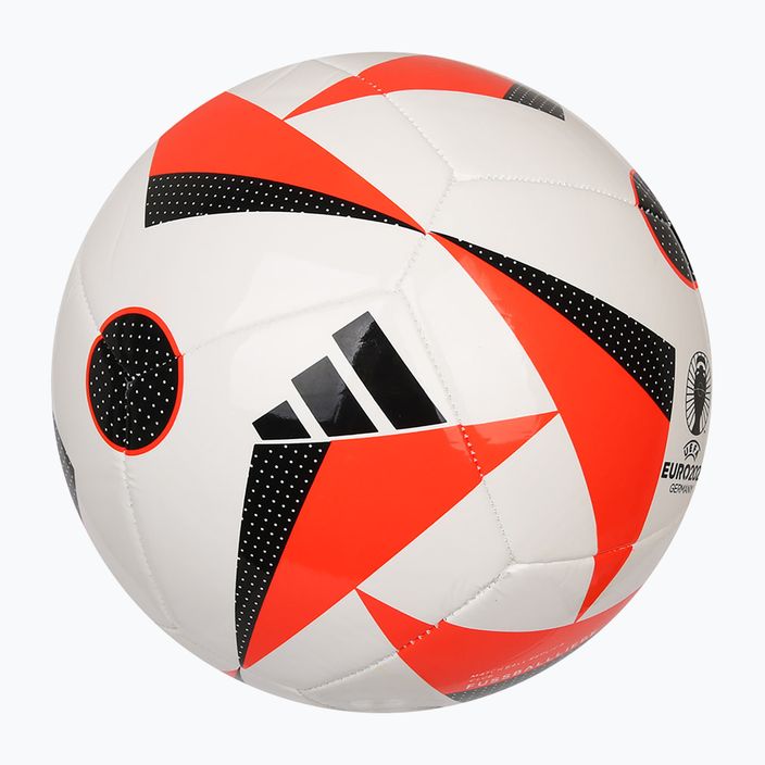 Minge de fotbal adidas Fussballiebe Club white/solar red/black mărime 4 2