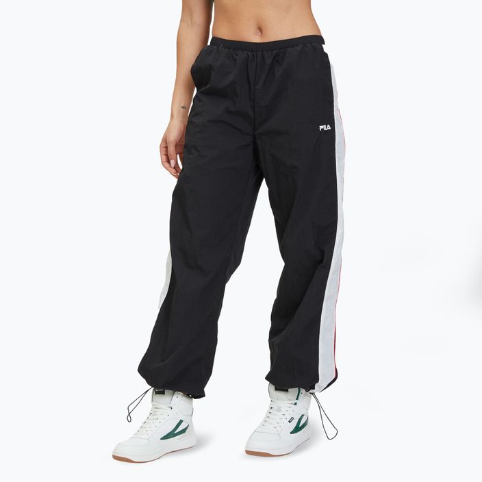Pantaloni pentru femei FILA Lages black/bright white