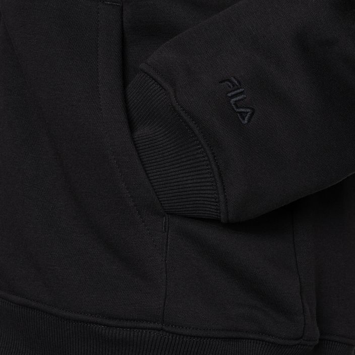 Hanorac FILA Bergede Loose Fit Zip Hoody black 4