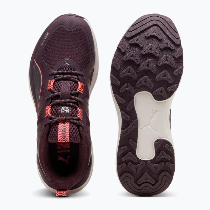 Încălțăminte de alergare PUMA Reflect Lite Trail midnight plum 4