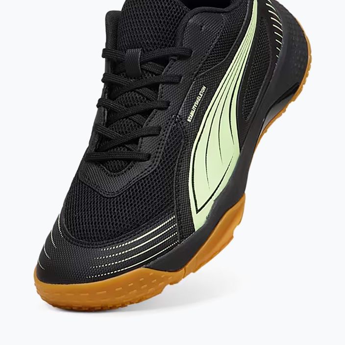 Încălțăminte de sporturi pentru interior PUMA Solarflash III puma black/fizzy apple 5