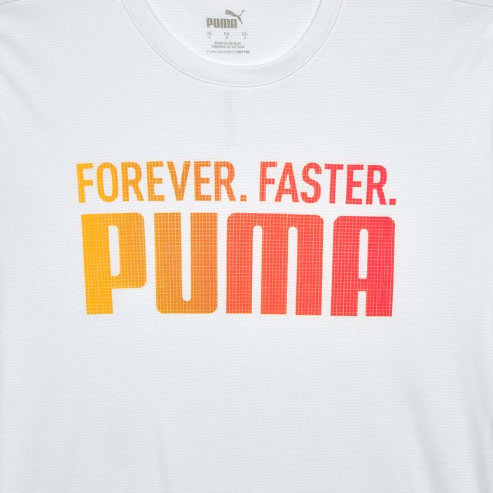 Tricou pentru bărbați PUMA Run Favorites Forever Faster TEE puma white 5