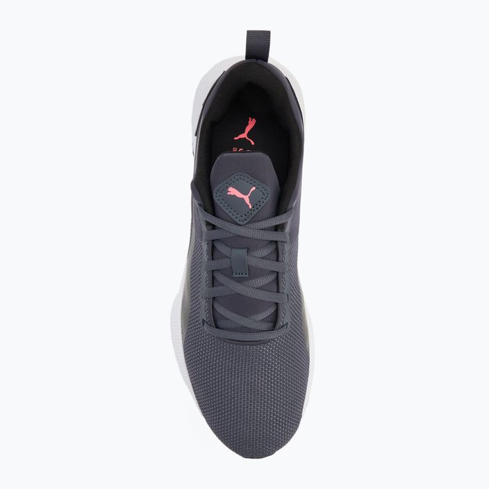 Încălțăminte de alergare PUMA Flyer Runner galactic gray/puma black/sunset 5