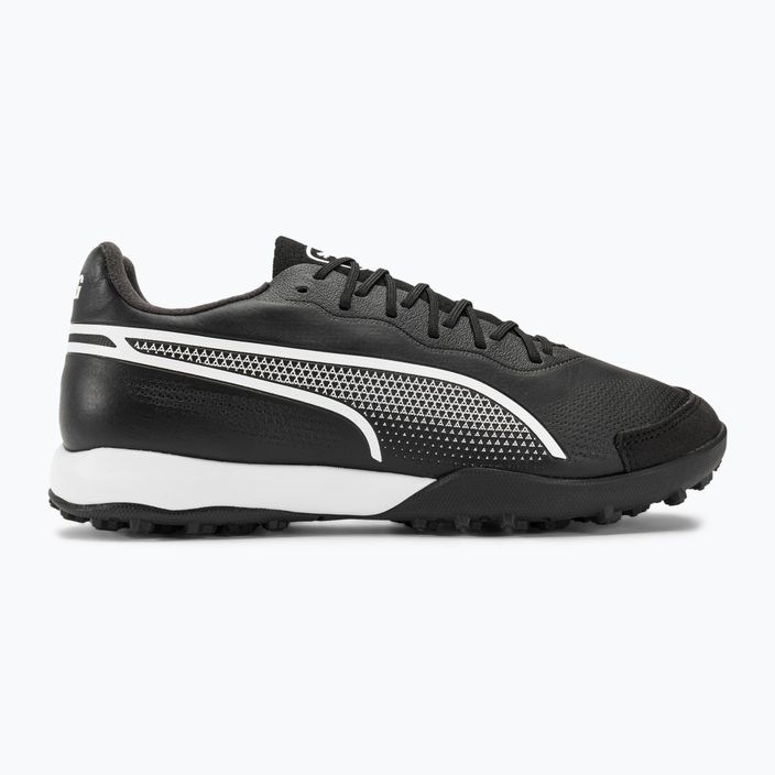 Ghete de fotbal pentru bărbați PUMA King Pro TT puma negru/puma alb 2