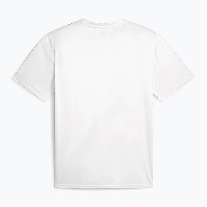 Tricou de antrenament pentru bărbați PUMA Essentials Taped puma alb 2