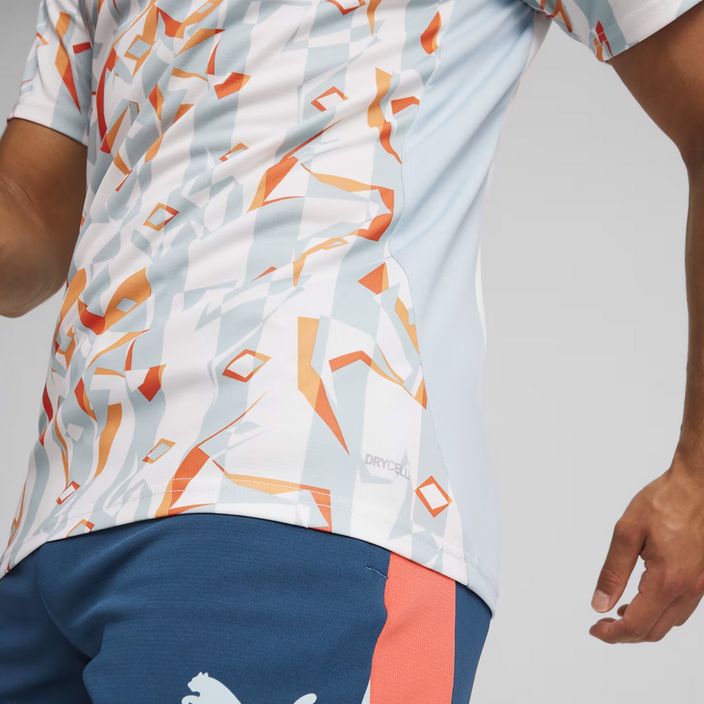 Tricou de fotbal pentru bărbați PUMA Neymar JR Creativity Jersey puma white/hot heat 6