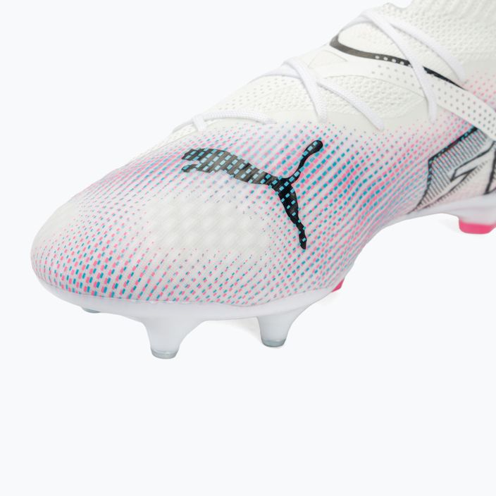 Încălțăminte de fotbal PUMA Future 7 Pro MxSG puma white/puma black/poison pink 7