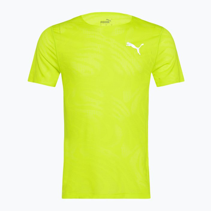 Tricou de alergat pentru bărbați PUMA Run Ultraspun green