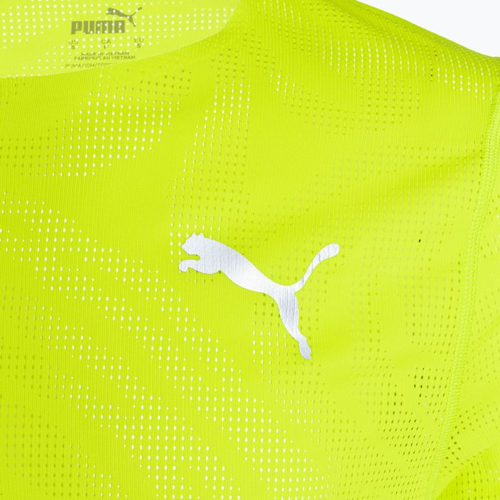 Tricou de alergat pentru bărbați PUMA Run Ultraspun green 3