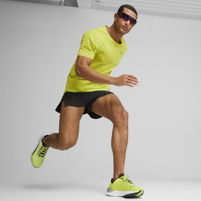 Tricou de alergat pentru bărbați PUMA Run Ultraspun green 8