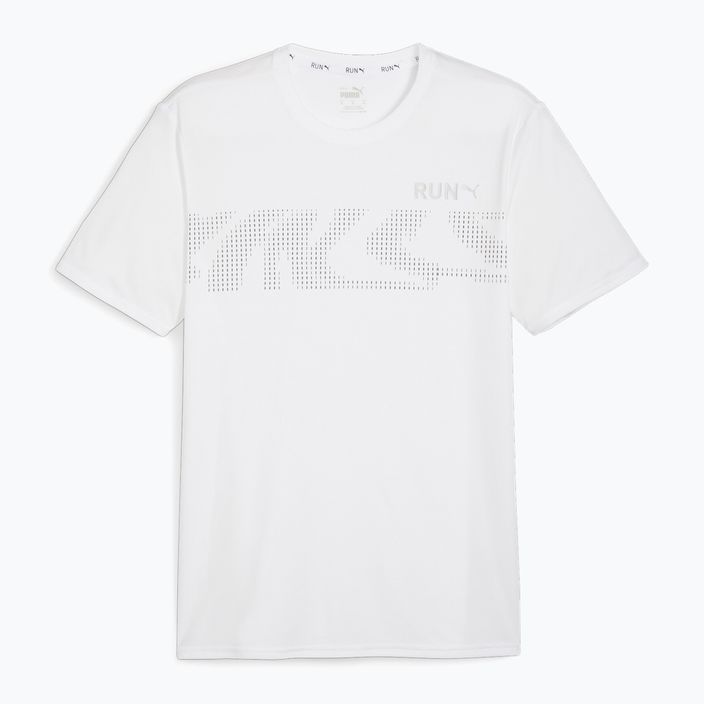 Tricou de alergat pentru bărbați PUMA Run Favorite Graphic white 5