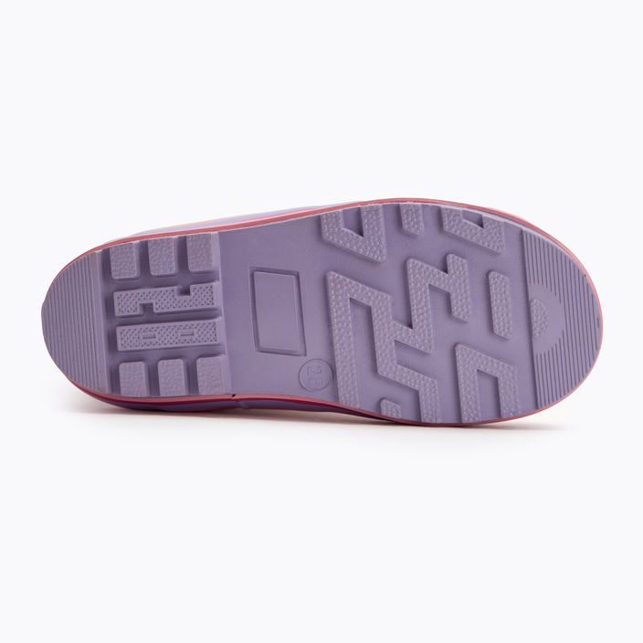 Cizme pentru copii  KangaROOS K-Rain lavender / metallic heart 4