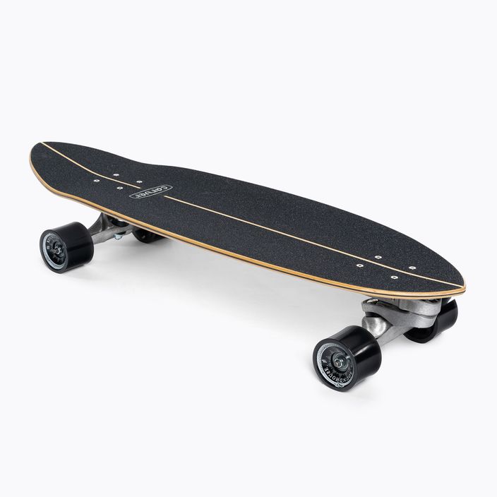 Skateboard surfskate Carver C7 Raw 31.75" CI Black Beauty 2019 Complete alb-neagră C1013011020 2