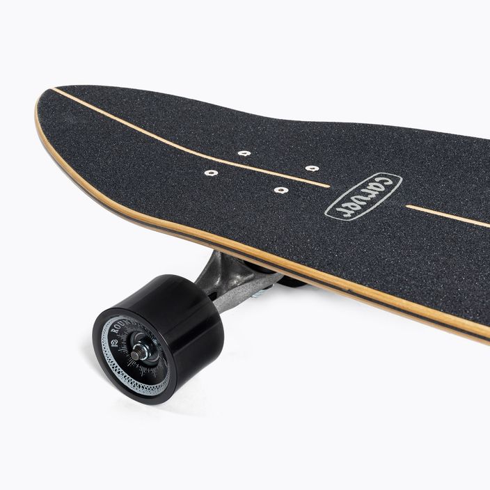 Skateboard surfskate Carver C7 Raw 31.75" CI Black Beauty 2019 Complete alb-neagră C1013011020 6