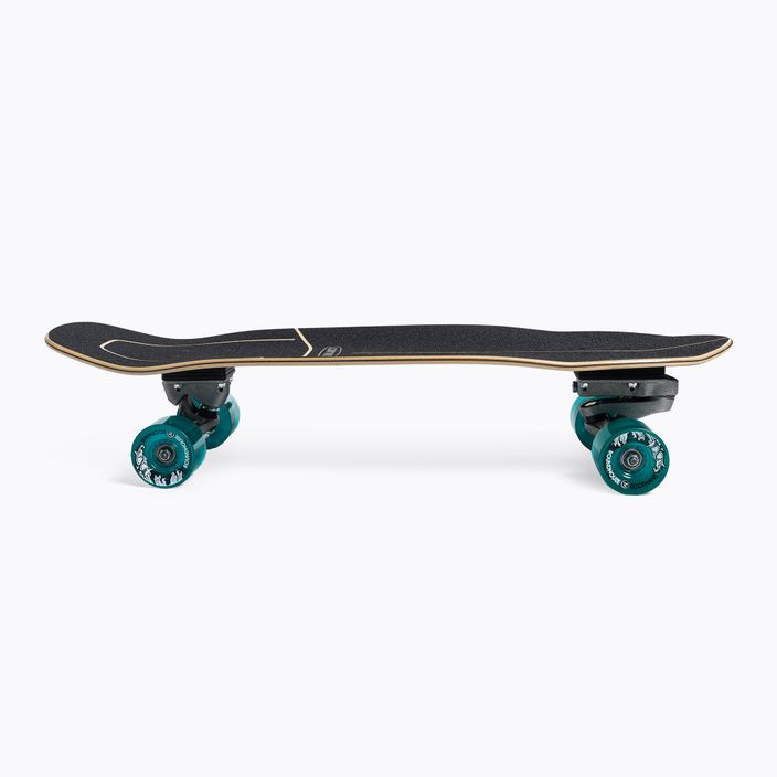 Skateboard surfskate Carver C7 Raw 32" Super Surfer 2020 Complete negru-albastră 3