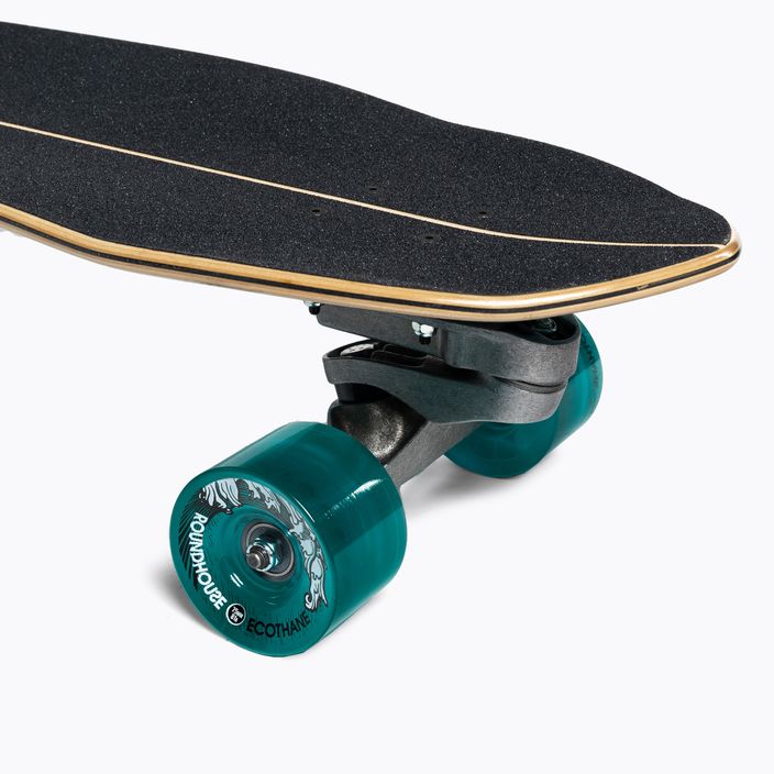 Skateboard surfskate Carver C7 Raw 32" Super Surfer 2020 Complete negru-albastră 7