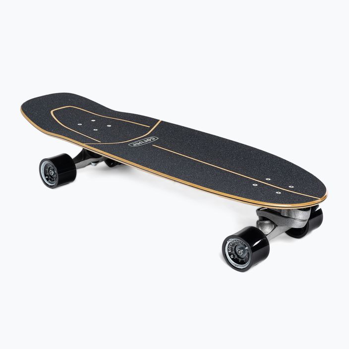Skateboard surfskate Carver C7 Raw 31.25" Knox Phoenix 2022 Complete negru-roșie C1013011133 2