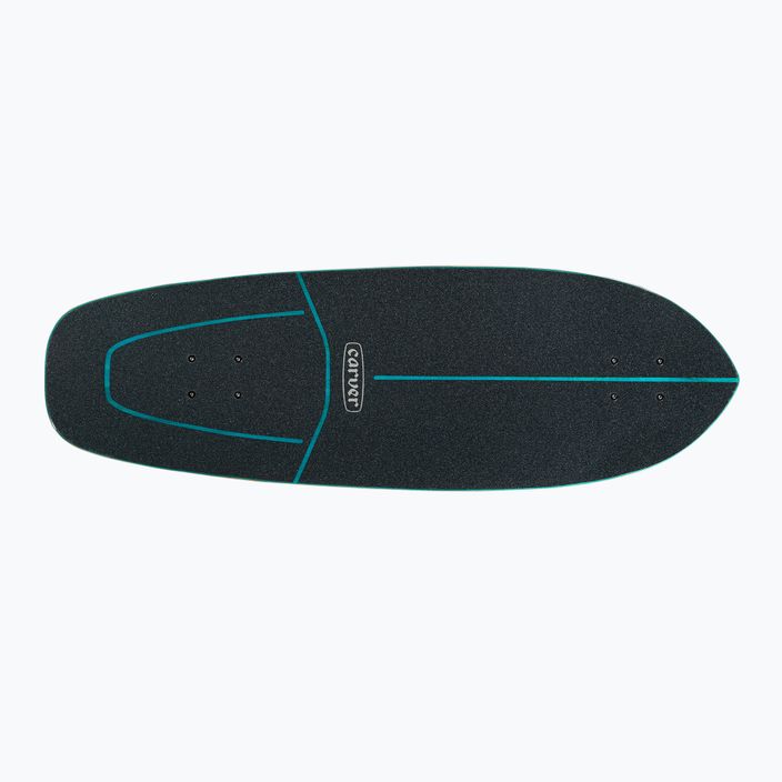 Skateboard surfskate Carver C7 Raw 31" JOB Blue Tiger 2022 Complete albastru-roză C1013011140 4