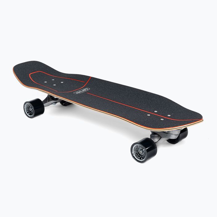 Skateboard surfskate Carver C7 Raw 34" Kai Dragon 2022 Complete albastru-roșie C1013011143 2