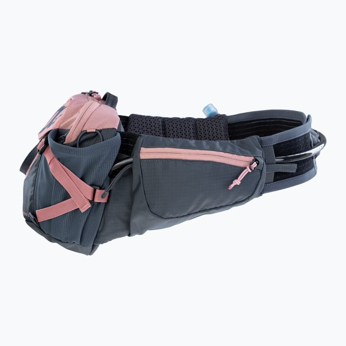 Borsetă EVOC Hip Pack Pro 3 l cu rezervor 1.5 l dusty pink/carbon grey 2