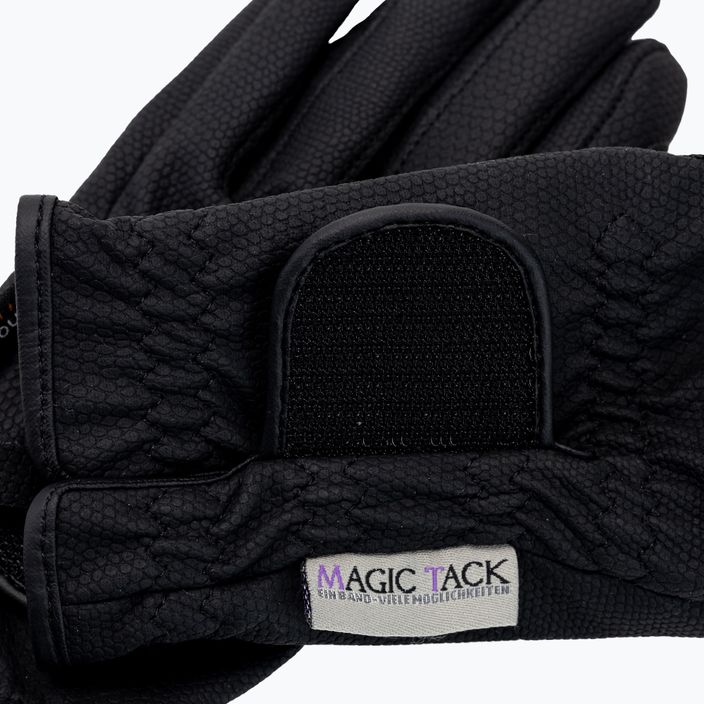 HaukeSchmidt A Touch of Magic Tack mănuși de călărie negru 0111-301-03 4