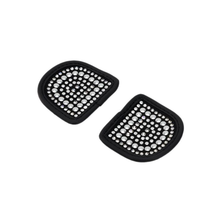 Mănuși de călărie patch-uri HaukeSchmidt Magic Tack Patch-uri pătrat negru 0111-399-03 2