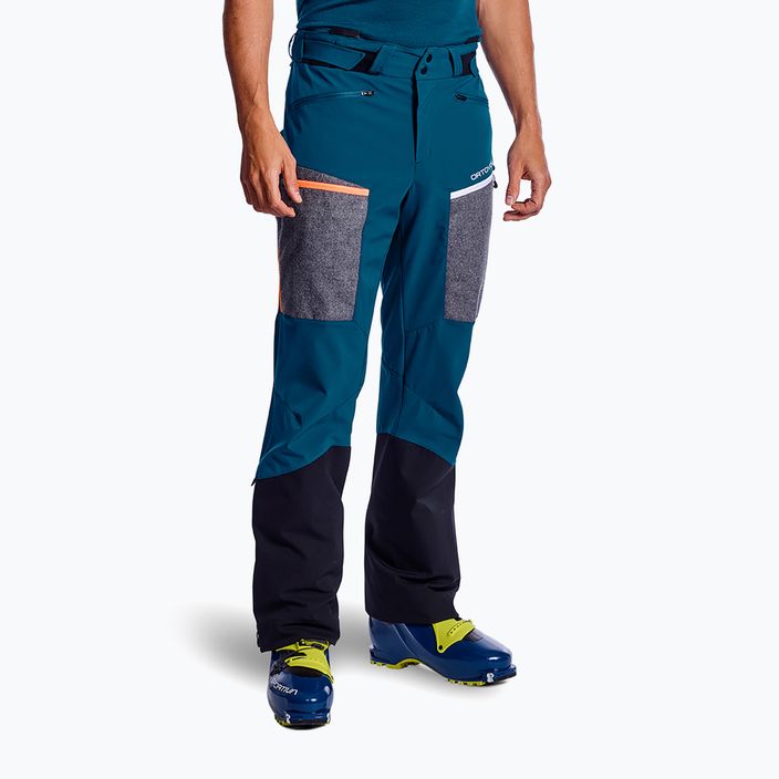 Pantaloni de parașutism pentru bărbați Ortovox Pordoi albastru marin 60183