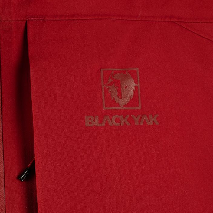 Jachetă de ploaie pentru bărbați BLACKYAK Brangus roșu 1810062H3 3