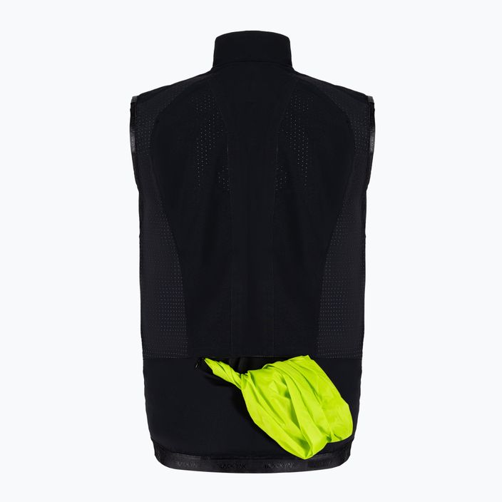 Jachetă pentru bărbați BLACKYAK Tulim Convertible Lime Punch negru 1900014GS 4