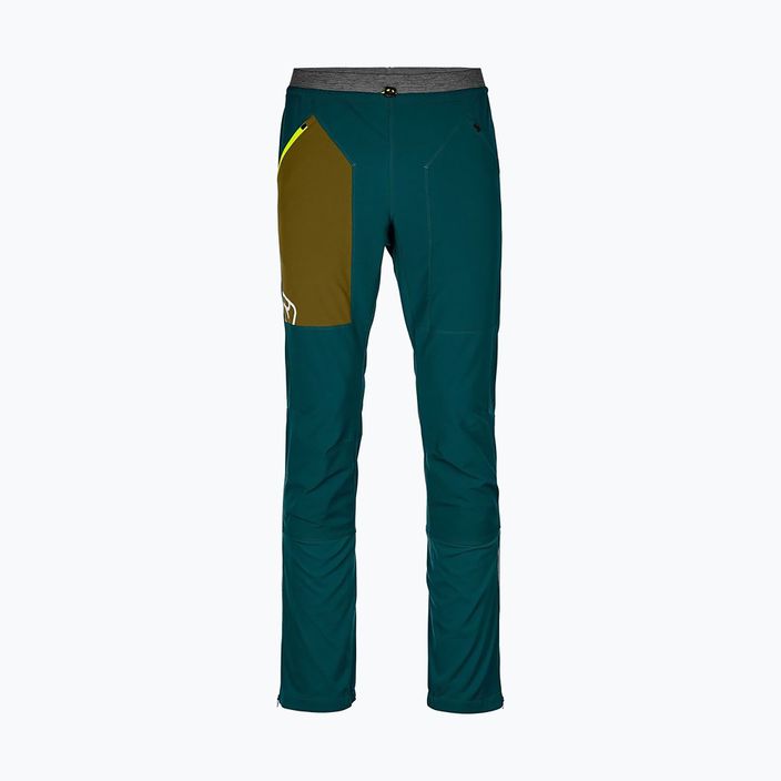 Pantaloni bărbătești softshell Ortovox Berrino verde 6037400020 5