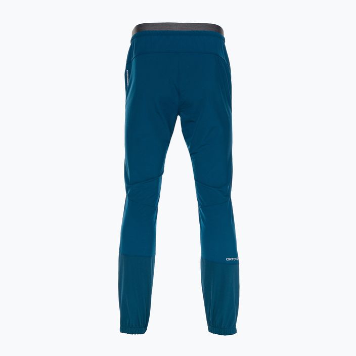 Pantaloni bărbătești softshell Ortovox Berrino albastru 6037400035 2