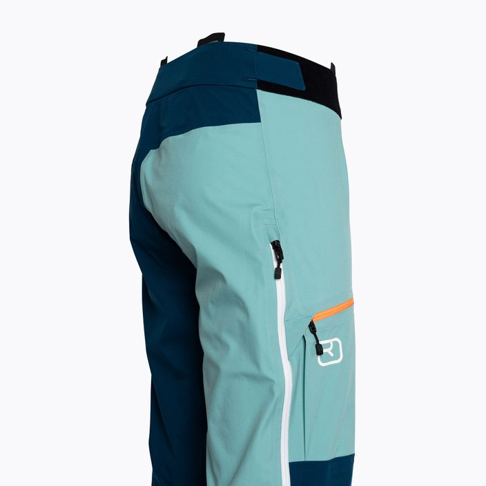 Pantaloni de schi pentru femei Ortovox 3L Ortler albastru 7061800006 3