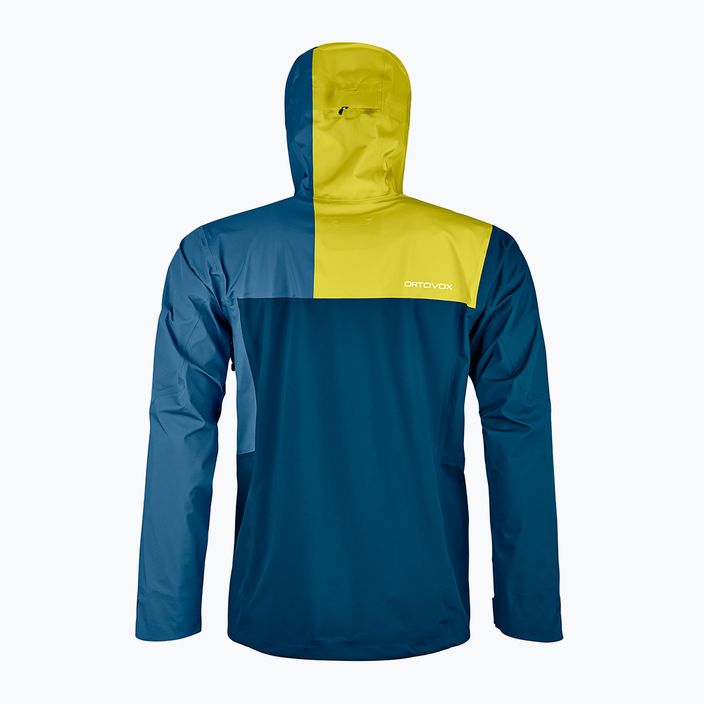 Jachetă pentru bărbați Ortovox 3L Ortler cu membrană hardshell albastru 7071600011 5