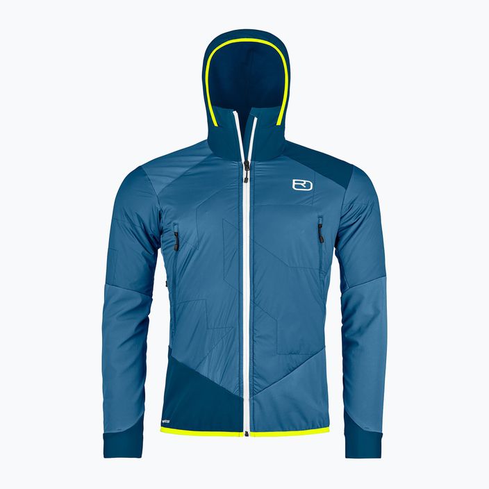 Jachetă pentru bărbați Ortovox Sw Col Becchei Hybrid skit jacket albastru 6011300011 6