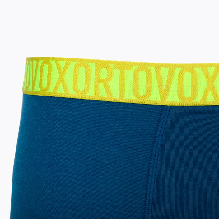Boxeri termici pentru bărbați Ortovox 150 Essential verde/galben 88903 3