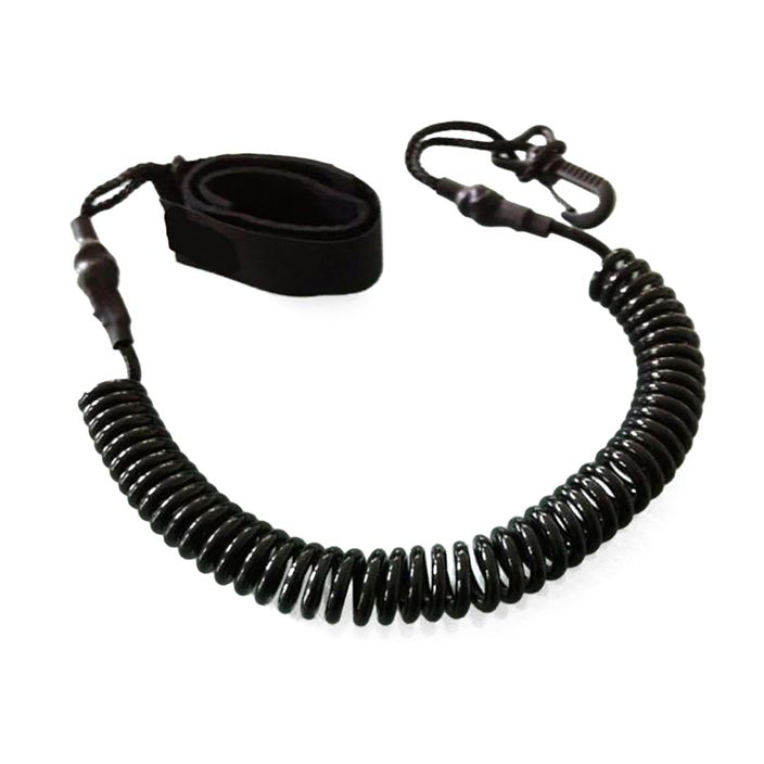 SUP paddle leash Viamare Universal Leash Spiral negru 1123014 2