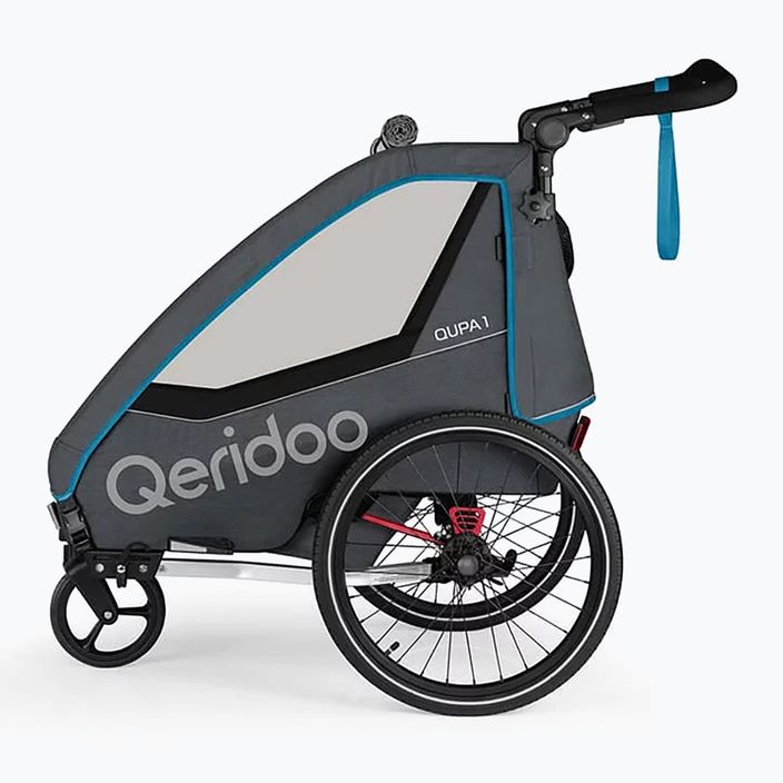 Remorcă pentru bicicletă Qeridoo Qupa 1 blue 2