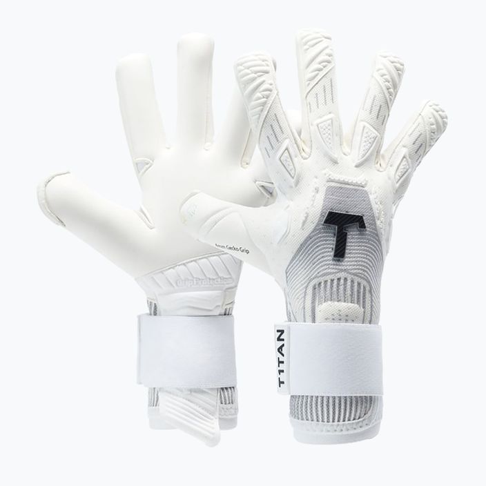 T1TAN Mănuși de portar Rebel White-Out alb 202015 4