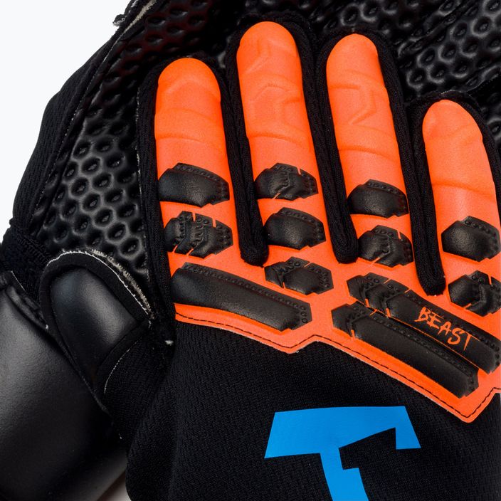 T1TAN Shocking Beast mănuși de portar pentru copii negru și portocaliu 202105-04 3