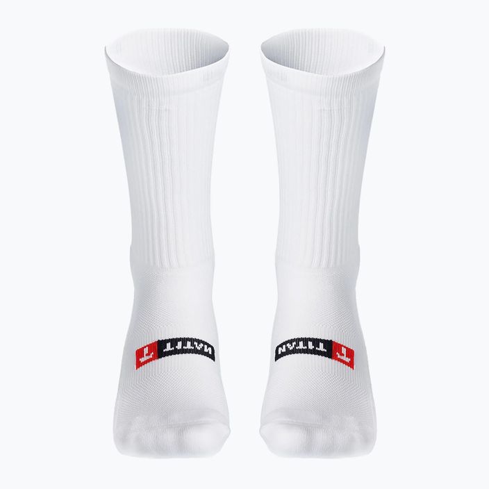 Șosete de fotbal T1TAN Grip Socks white 3
