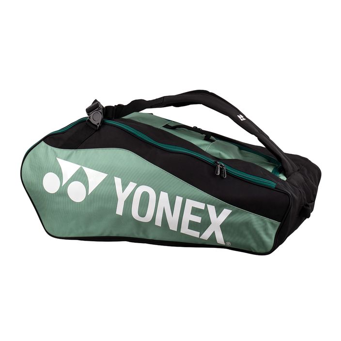 Geantă YONEX 1223 Club Racket Bag black/moss green 2