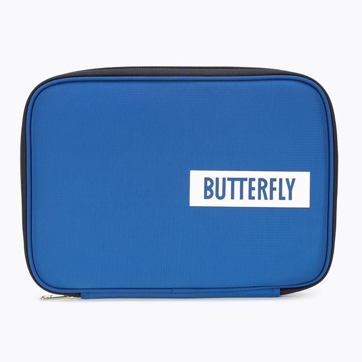 Husă pentru rachetă de tenis de masă Butterfly Logo pojedynczy blue