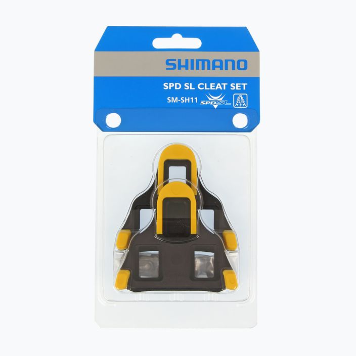 Shimano SMSH11 SPD-SL blocuri de pedale galben Y42U98010 4