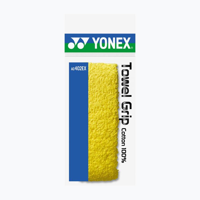 Înveliș pentru rachete de badminton YONEX AC 402 Frotte Griffband yellow