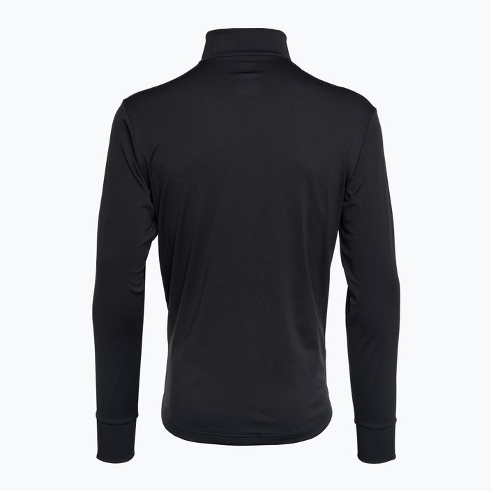Tricou de schi Descente pentru bărbați Descente 1/4 Zip 93 negru DWMUGB28 2