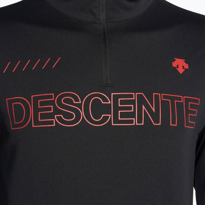 Tricou de schi Descente pentru bărbați Descente 1/4 Zip 93 negru DWMUGB28 3