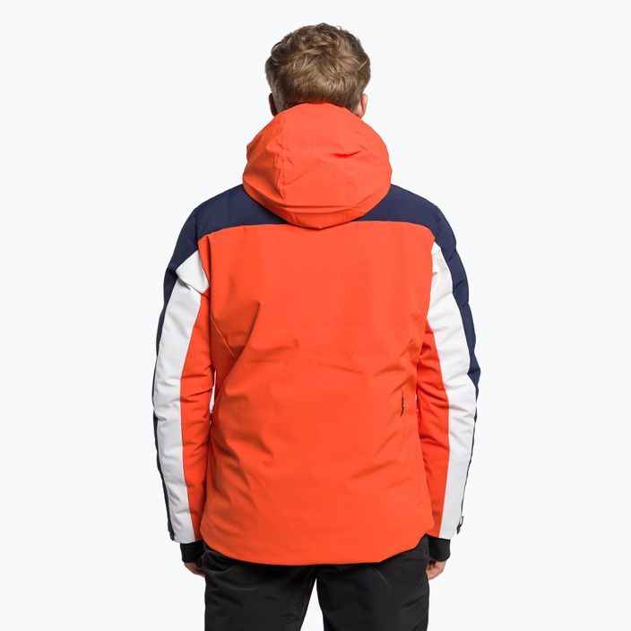 Jachetă de schi pentru bărbați Descente Carter 30 portocaliu DWMUGK23 4